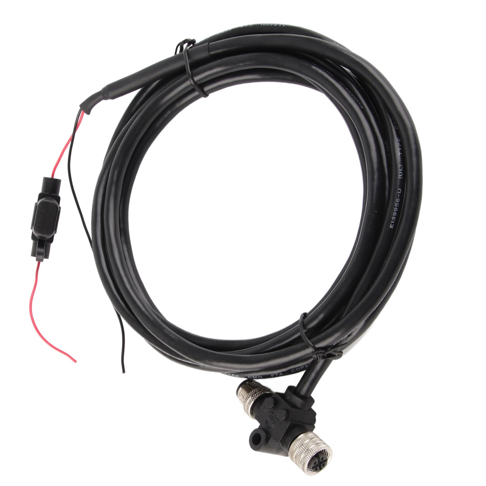 Para cable de arranque NMEA2000 con conector T Fusible 3 metros 5 pines M12 Rosca IP67 para redes Simrad