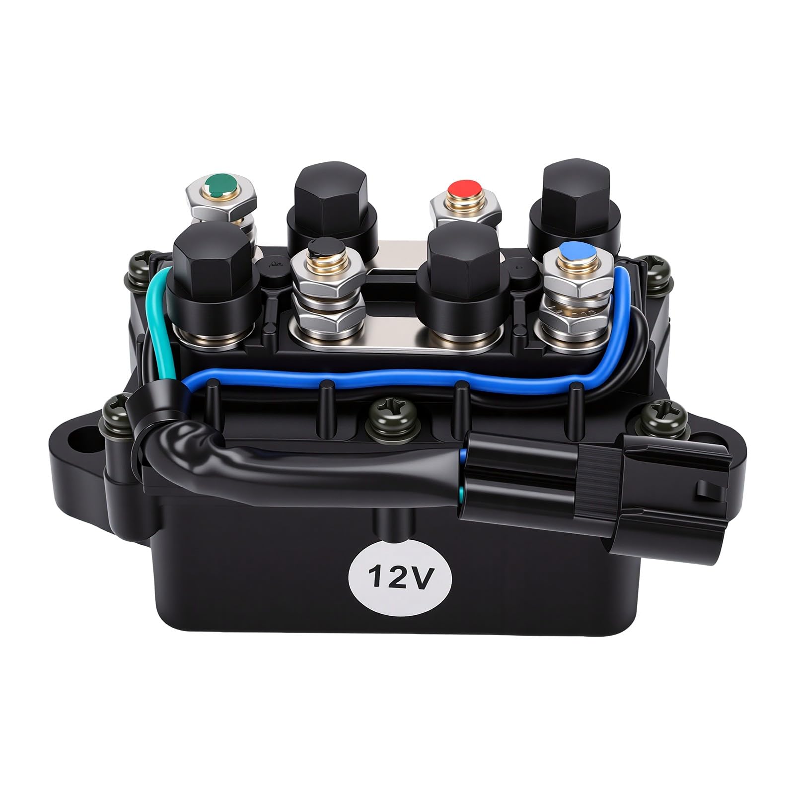 Haofy Conjunto de relé de Trim, relé Marino de 3 Pines 12 V for Barco