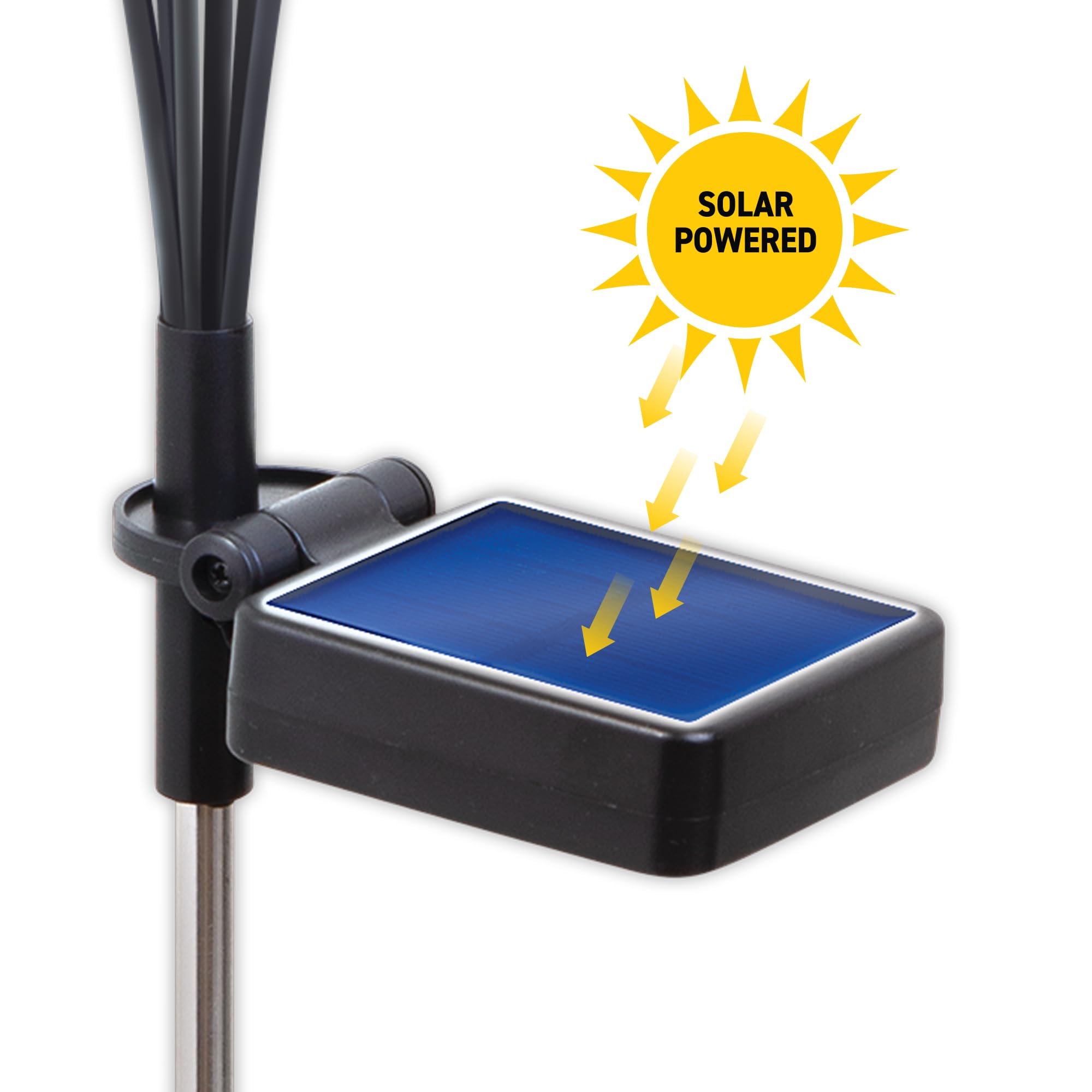 Sensor Brite Solar Garden Lights, Adjustable Firefly Lights with