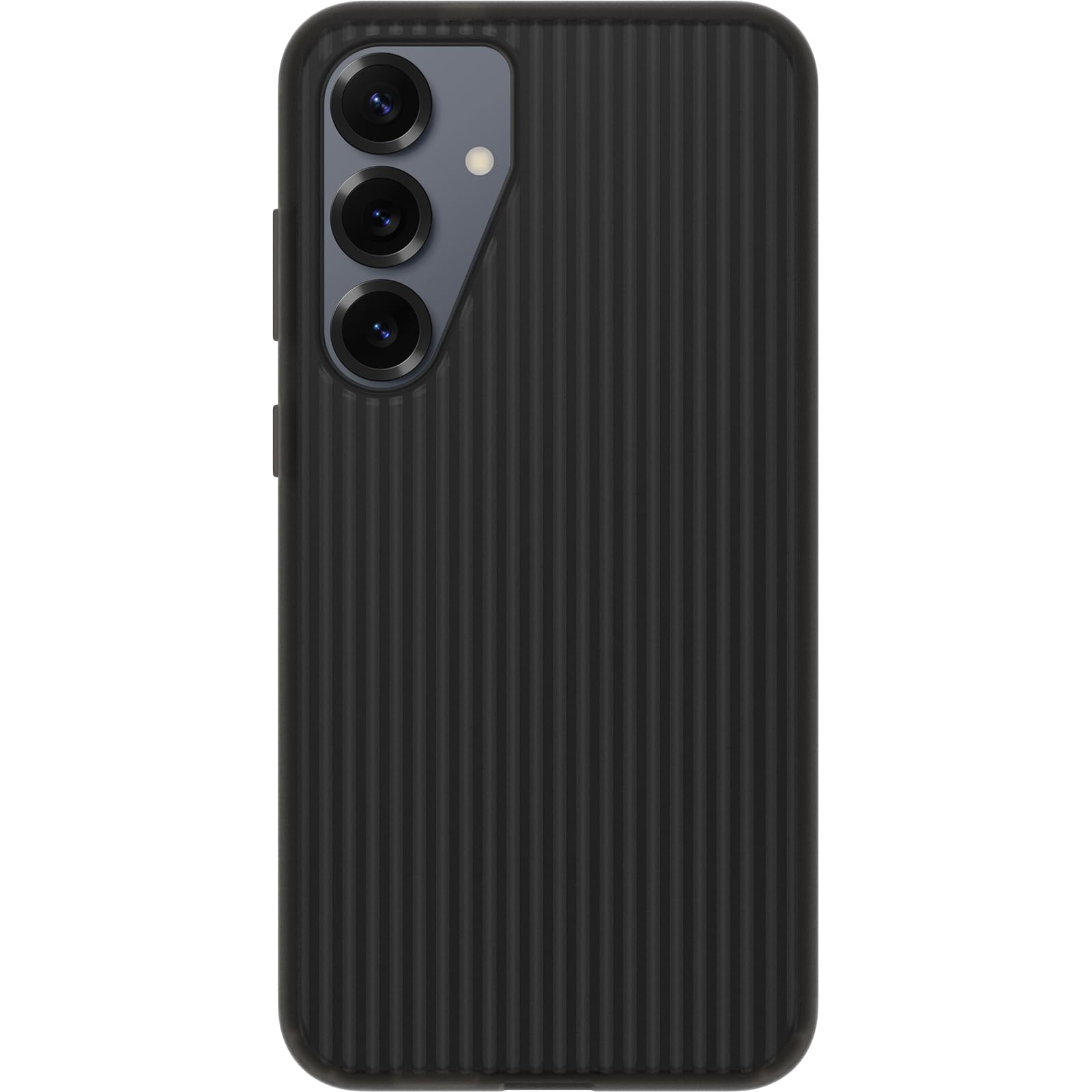 Otterbox Symmetry Series Soft Touch Funda para Samsung Galaxy S25+, a Prueba de Golpes, a Prueba de caídas, Funda Fina Protectora, Testada 3X con estándares Militares anticaídas, Negro