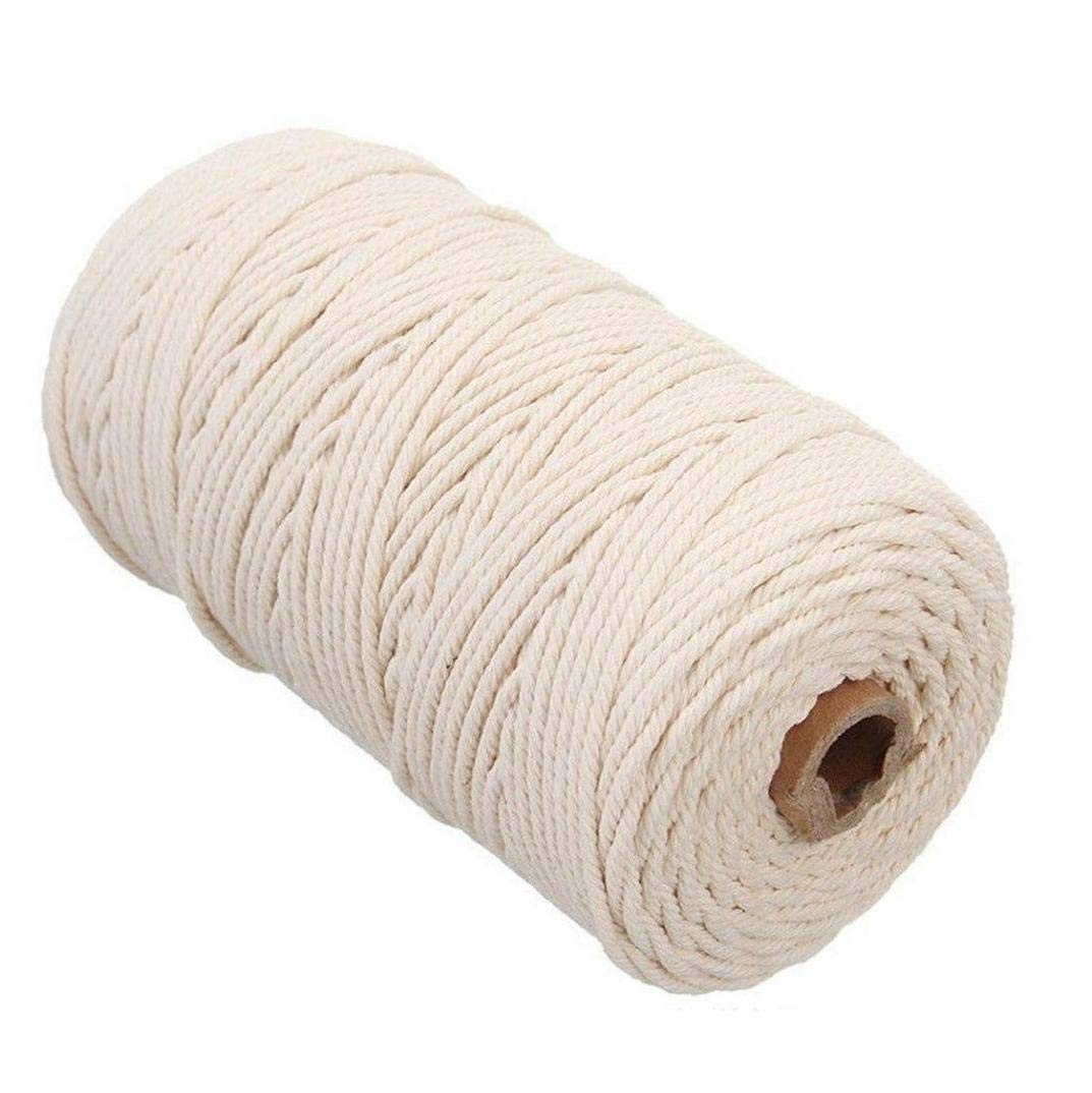 Cuerda de macramé artesanal para tejer tapices de pared modernos y decoración bohemia