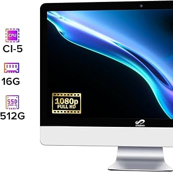 KIC　Win11 Let'snoteCF-SV8(339) STGSivir All-in-One Desktop Computer, 22'' FHD Display