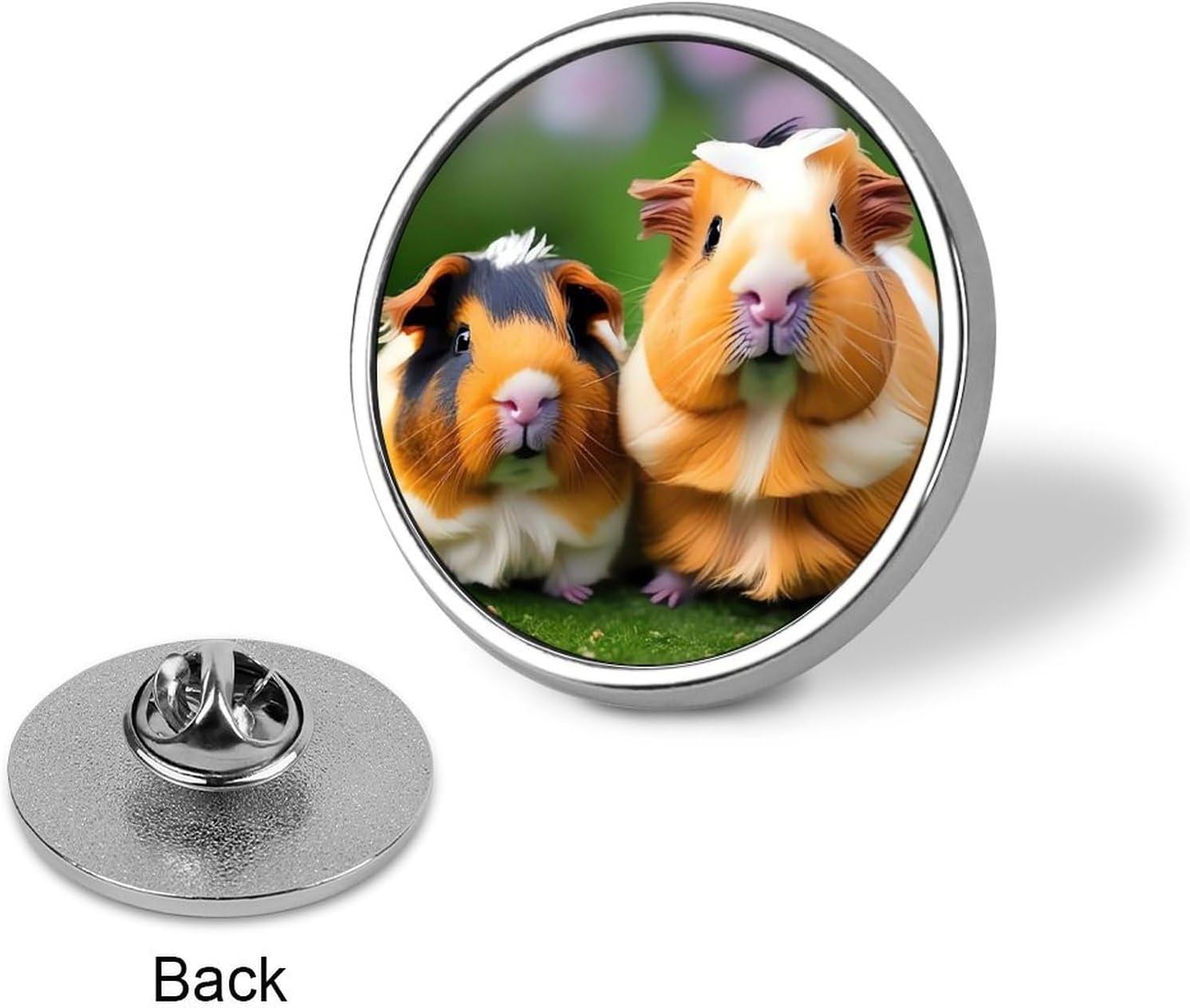 Cute Guinea Pigs Fashion Brooches for Women Men, Lapel Pins image 3