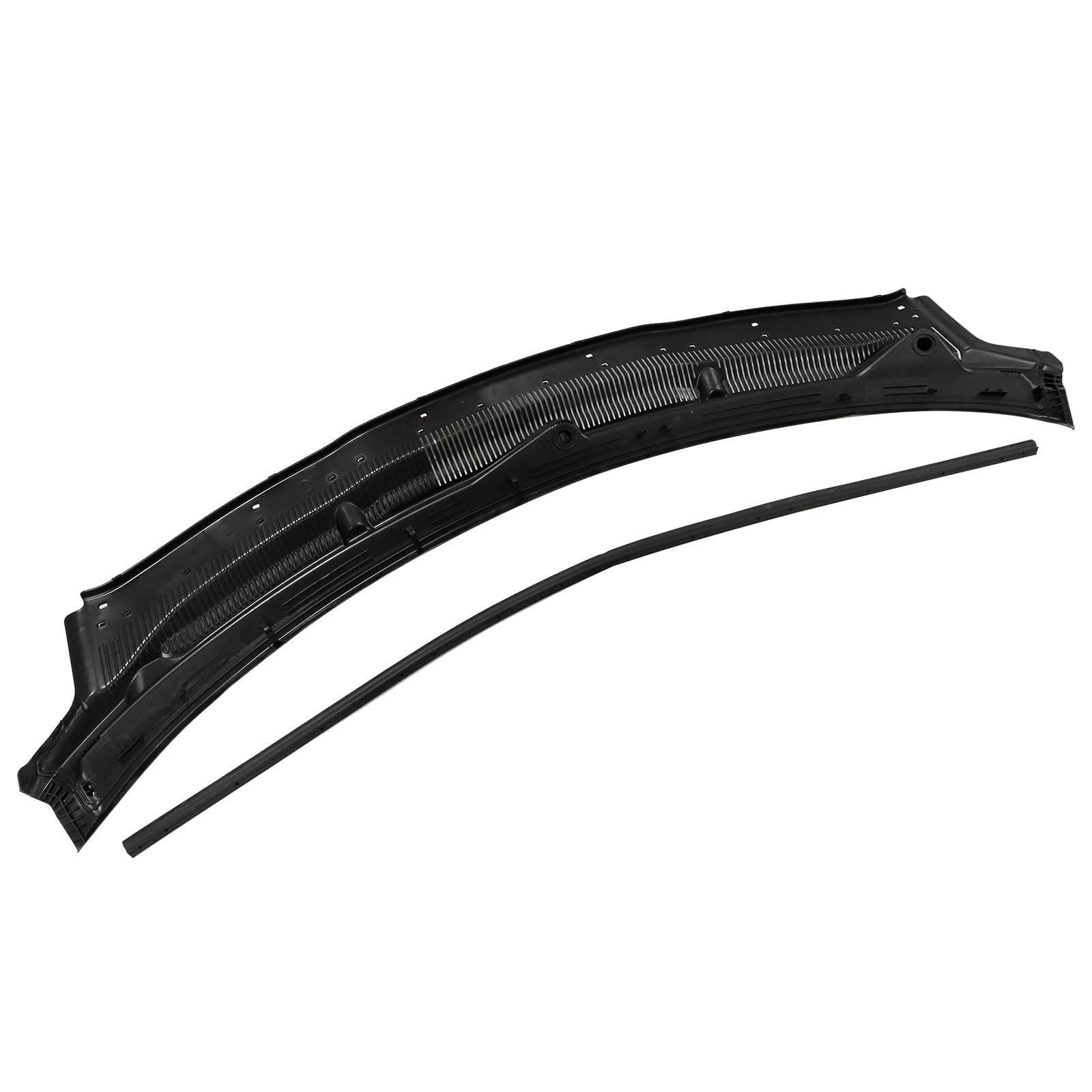 Amazon.com: XQSMWF Rejilla de parabrisas negra BB5Z78022A68AA