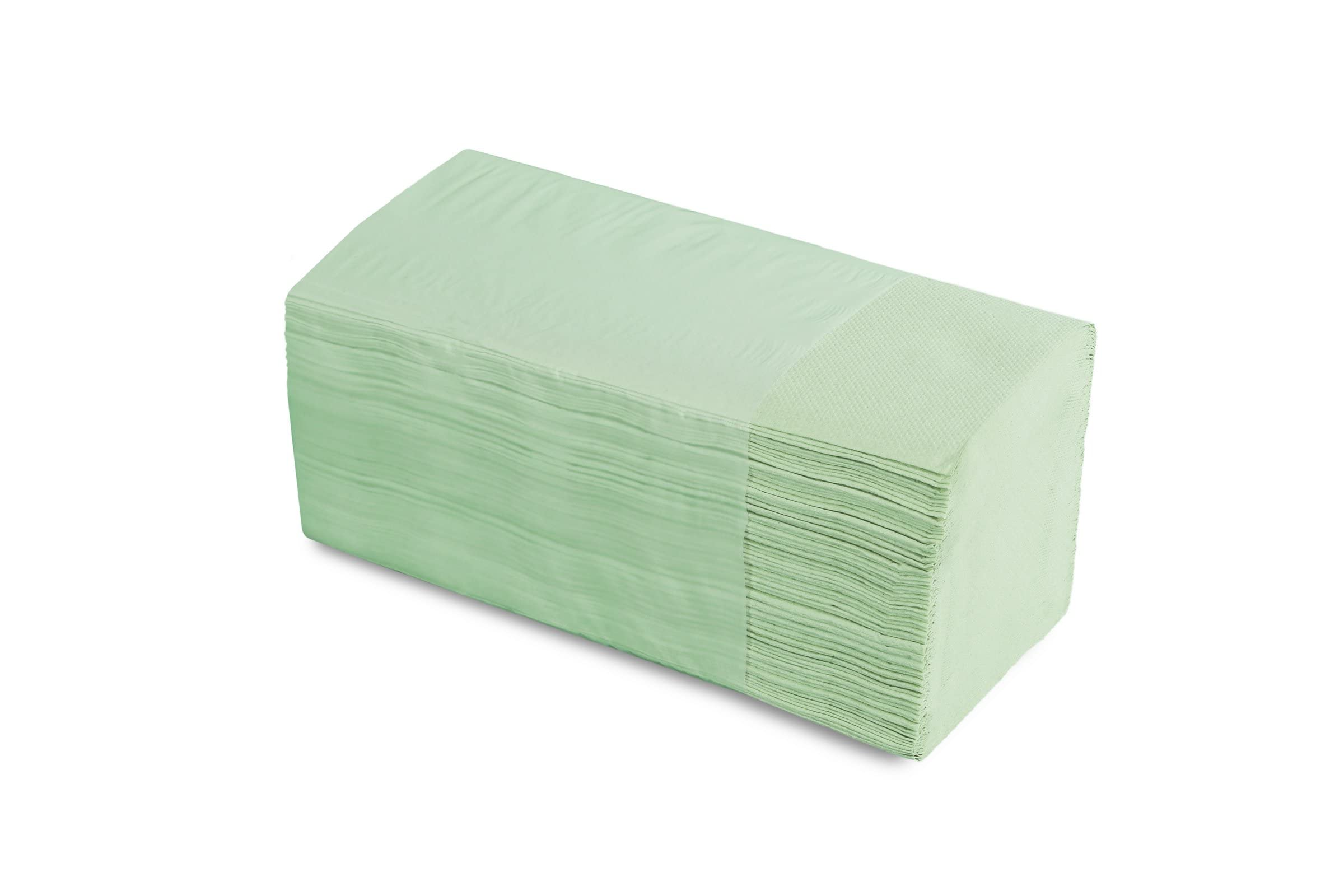 Quicky Papier Essuie-Mains en ZZ-pliage, 2 couches, vert, 24 x 22 cm (4000 pcs)