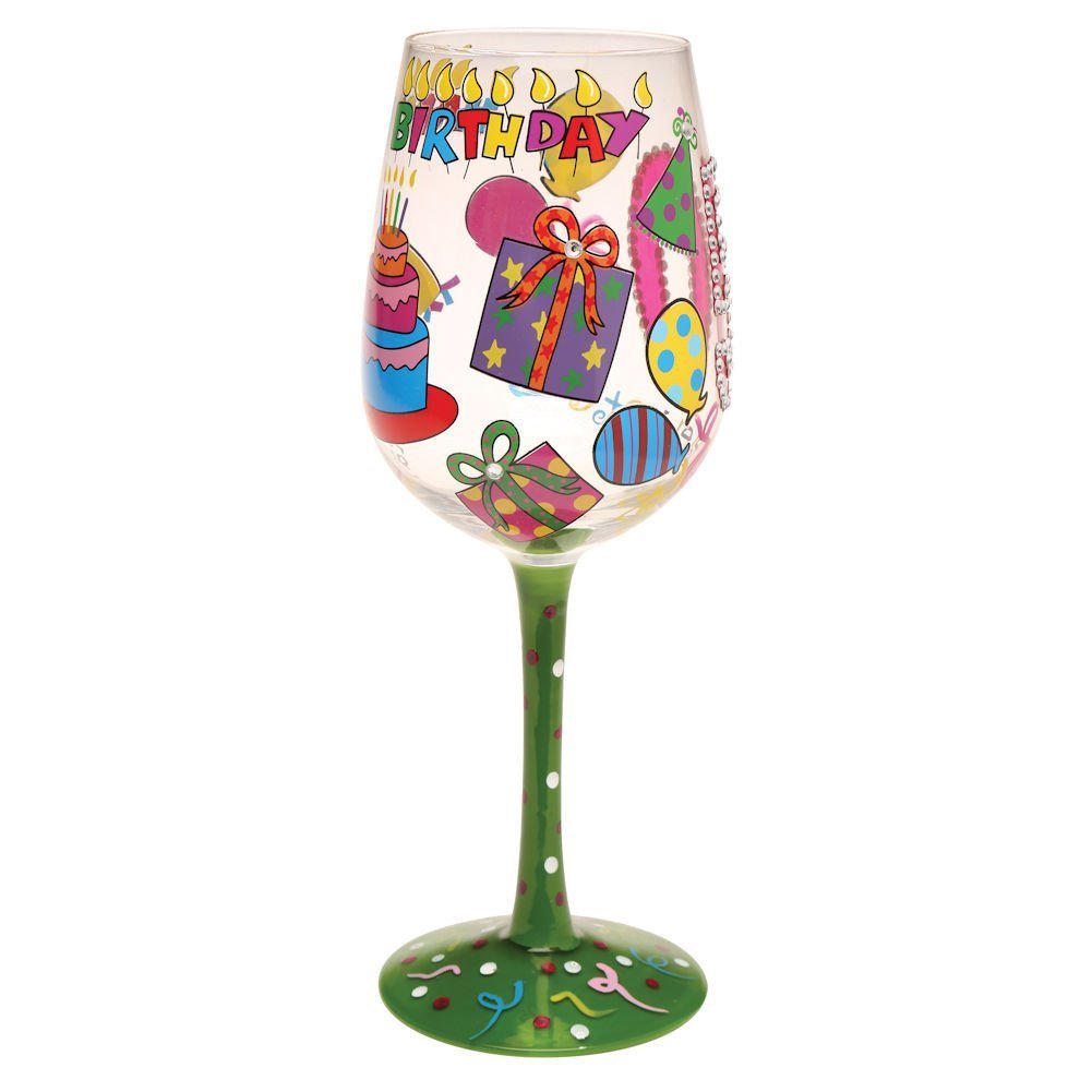 50 Better Then Ever-Bottom's Up Wine Glass