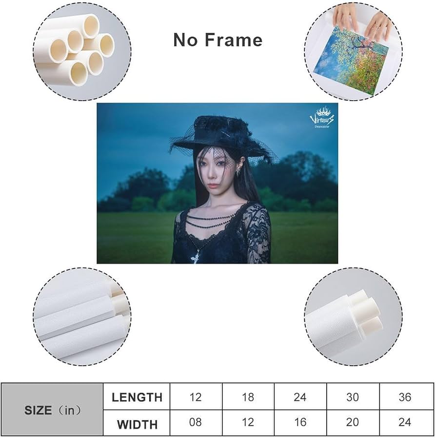 K-pop Idol Handong Dreamcatcher VirtuouS Album Cover Print on