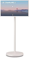 LG StanbyME 2 27-Inch Portable Touchscreen with Folio Cover, Built-in Battery, Dolby Vision, Alpha 8 AI - 27LX6TYGA
