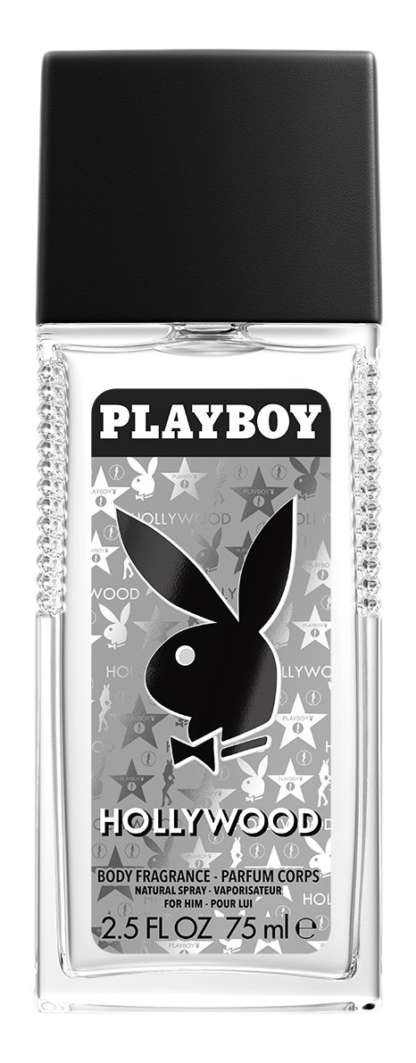 Playboy Male Hollywood DNS Spray, 2.5 Fluid Ounce