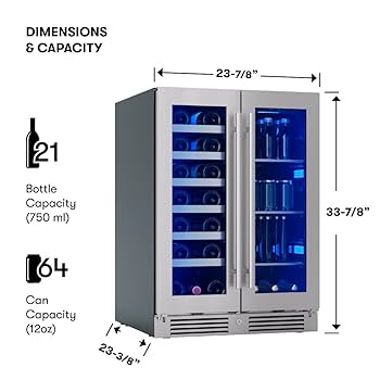 ヘブンセント　クリープ Amazon.com: Zephyr Presrv 24 Inch Wine Fridge & Beverage