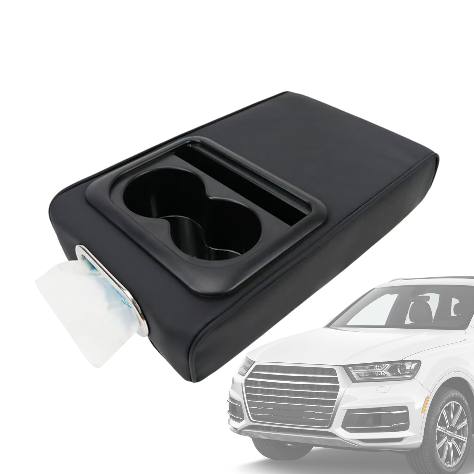 Coussin d'accoudoir de voiture pour organiser votre console centrale et éviter le désordre