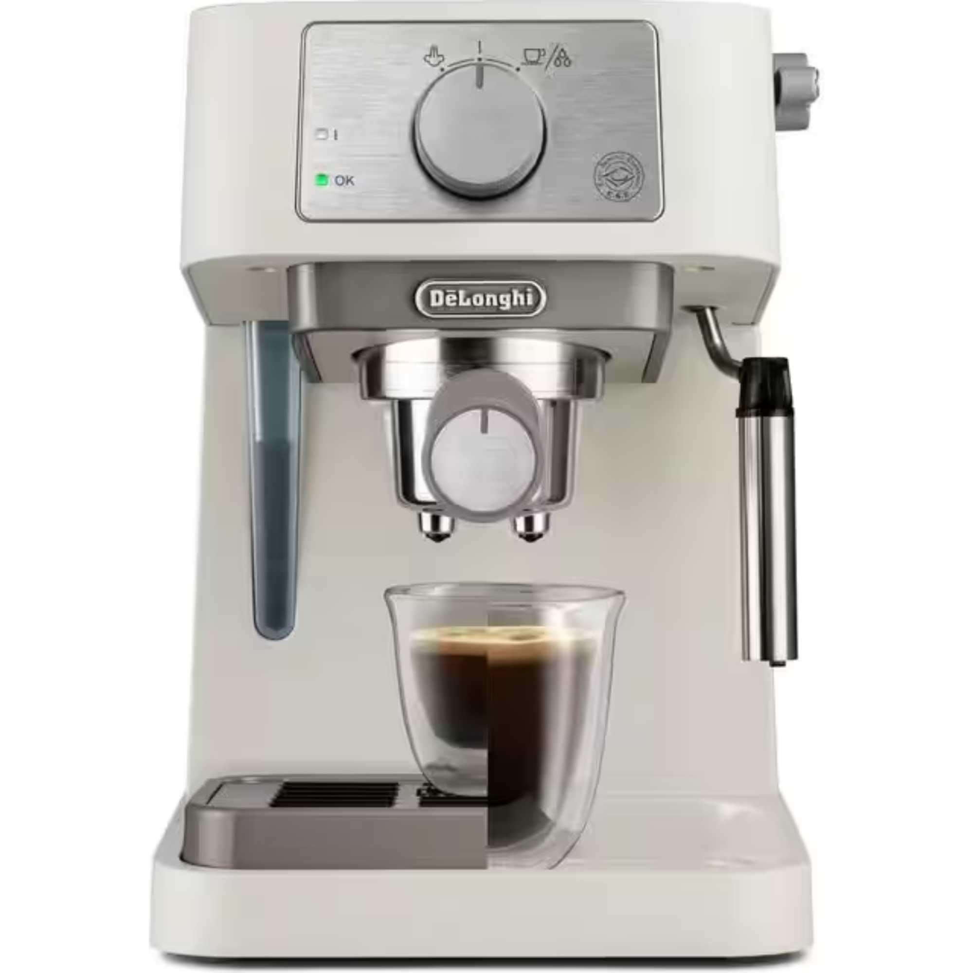 De'Longhi Stilosa - Machine à Espresso Manuelle avec Mousseur à Lait Manuel