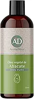 Óleo Vegetal De Abacate - Prensado a Frio, 100% Puro e Vegano | Alto Poder De Hidratação Para Corpo e Cabelo 120 ml - Aroma D’alma