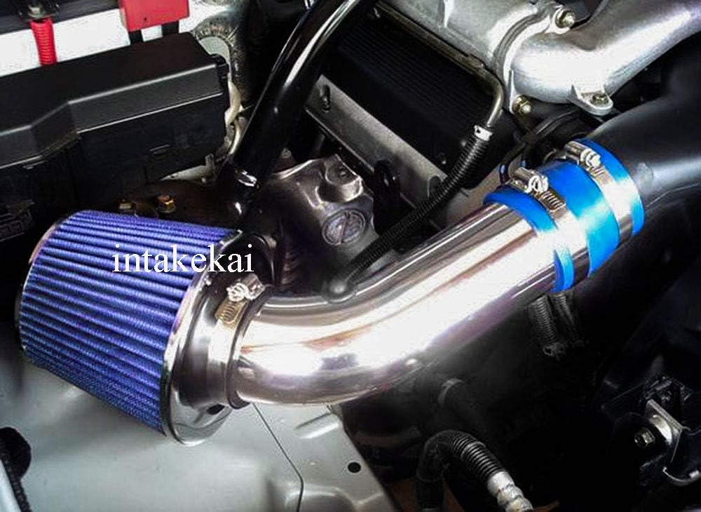 INTAKEKAI Performance Air Intake (Compatible with 1999-2003 SUZUKI GRAND VITARA / 2001-2004 CHEVY GEO TRACKER 2.5L V6 DOHC MODELS) (BLACK)