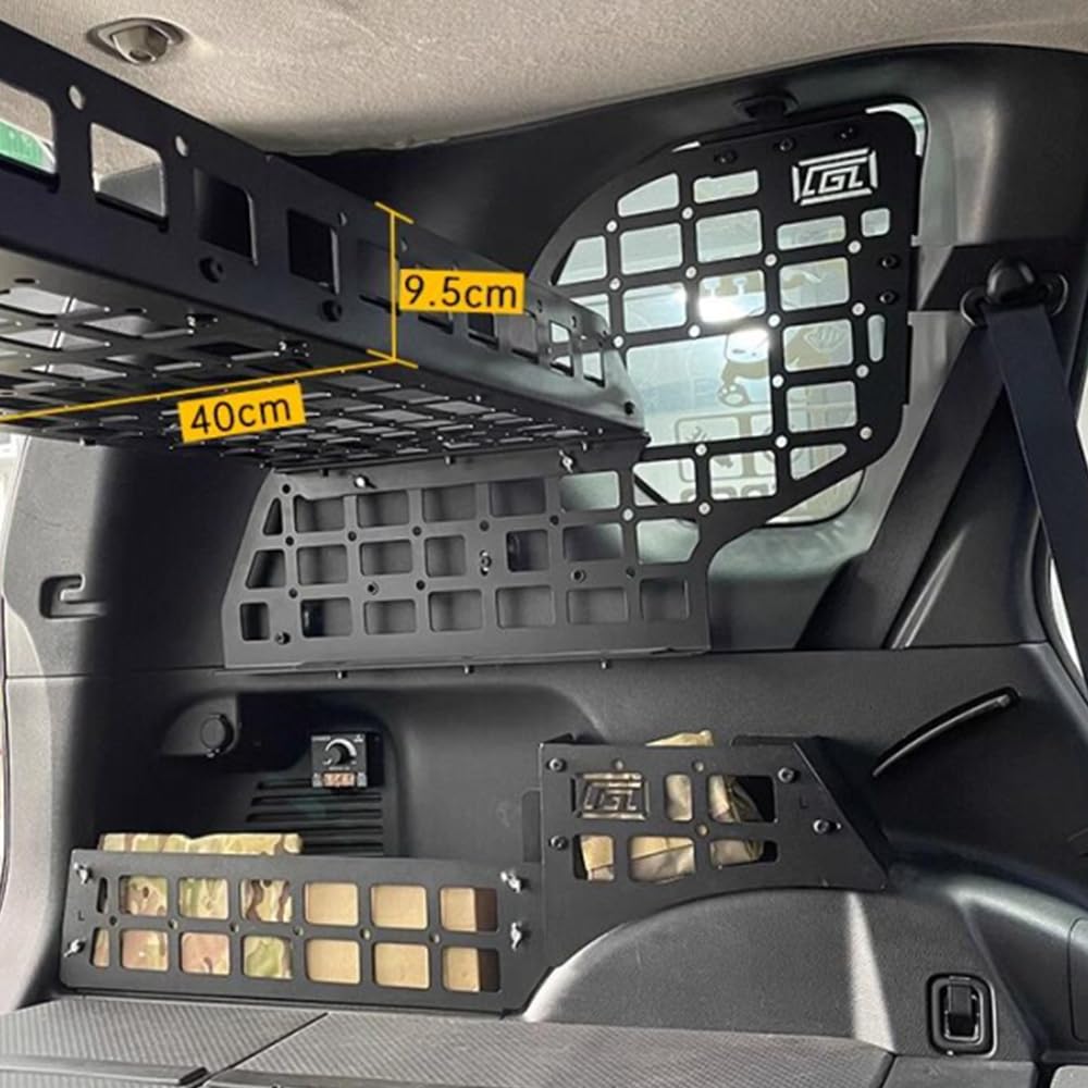 エクストレイルt31 リアクォーターガラス用　有孔ボード兼防寒シェード　棚付き エクストレイルt31 リアクォーターガラス用 有孔ボード兼防寒シェード