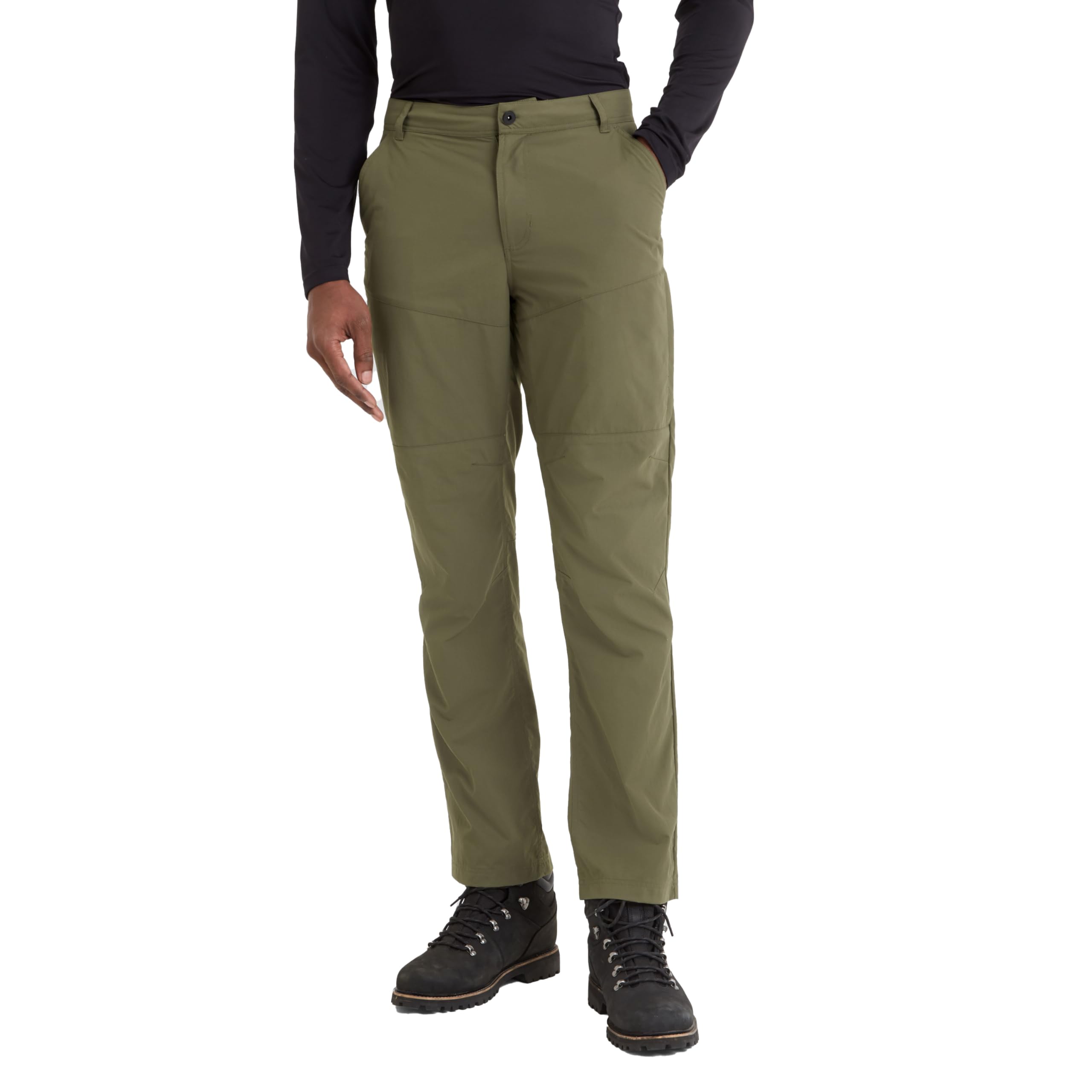 TOG24 Rowland Mens Walking Trousers Quick-Drying and Quick-Wicking in Lightweight Durable Ripstop Fabric - Breathable Material, Large Pockets, Perfect for Warm Climates, Camping, Hiking, Biking