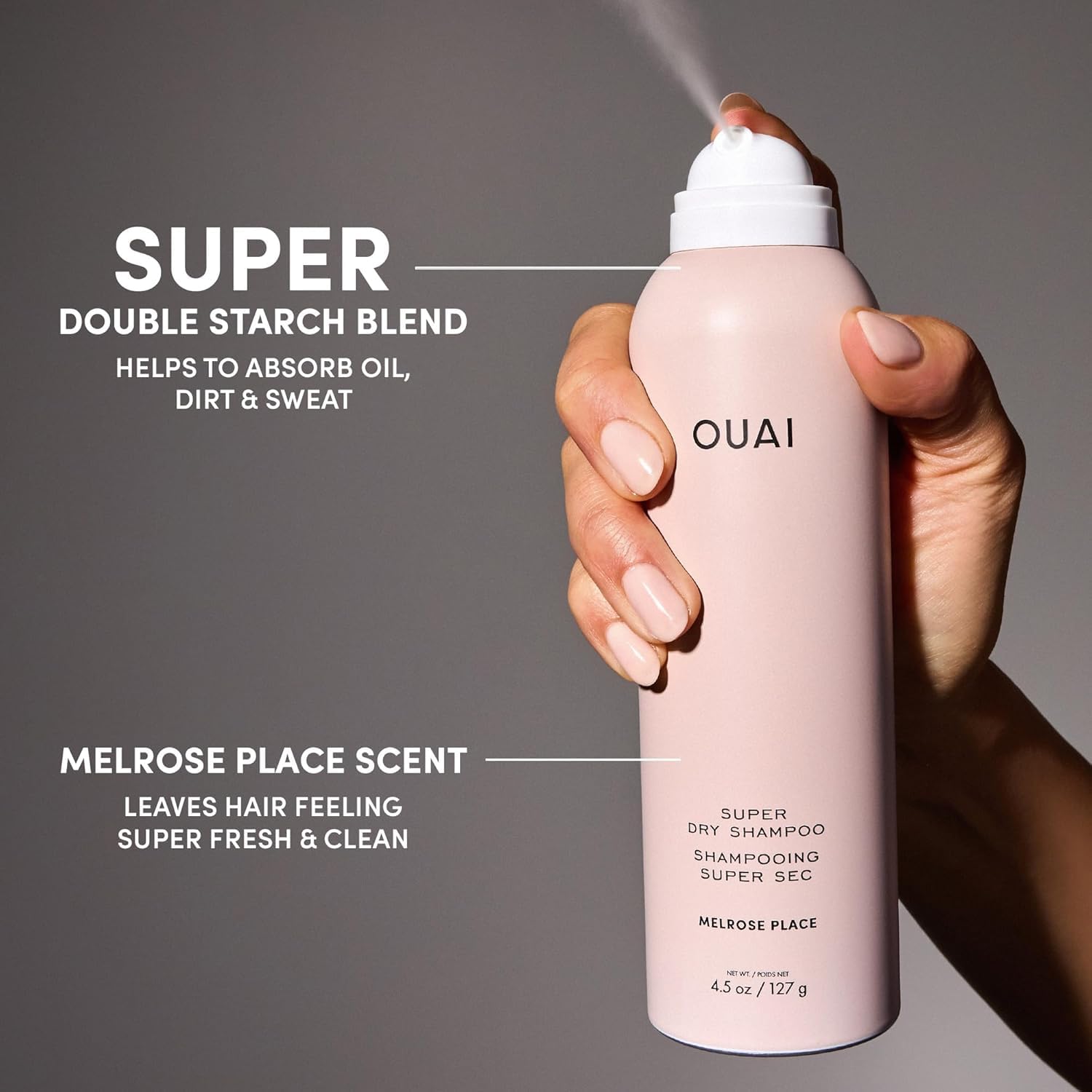 OUAI Shampooing Super Dry - Melrose Place - Taille originale
