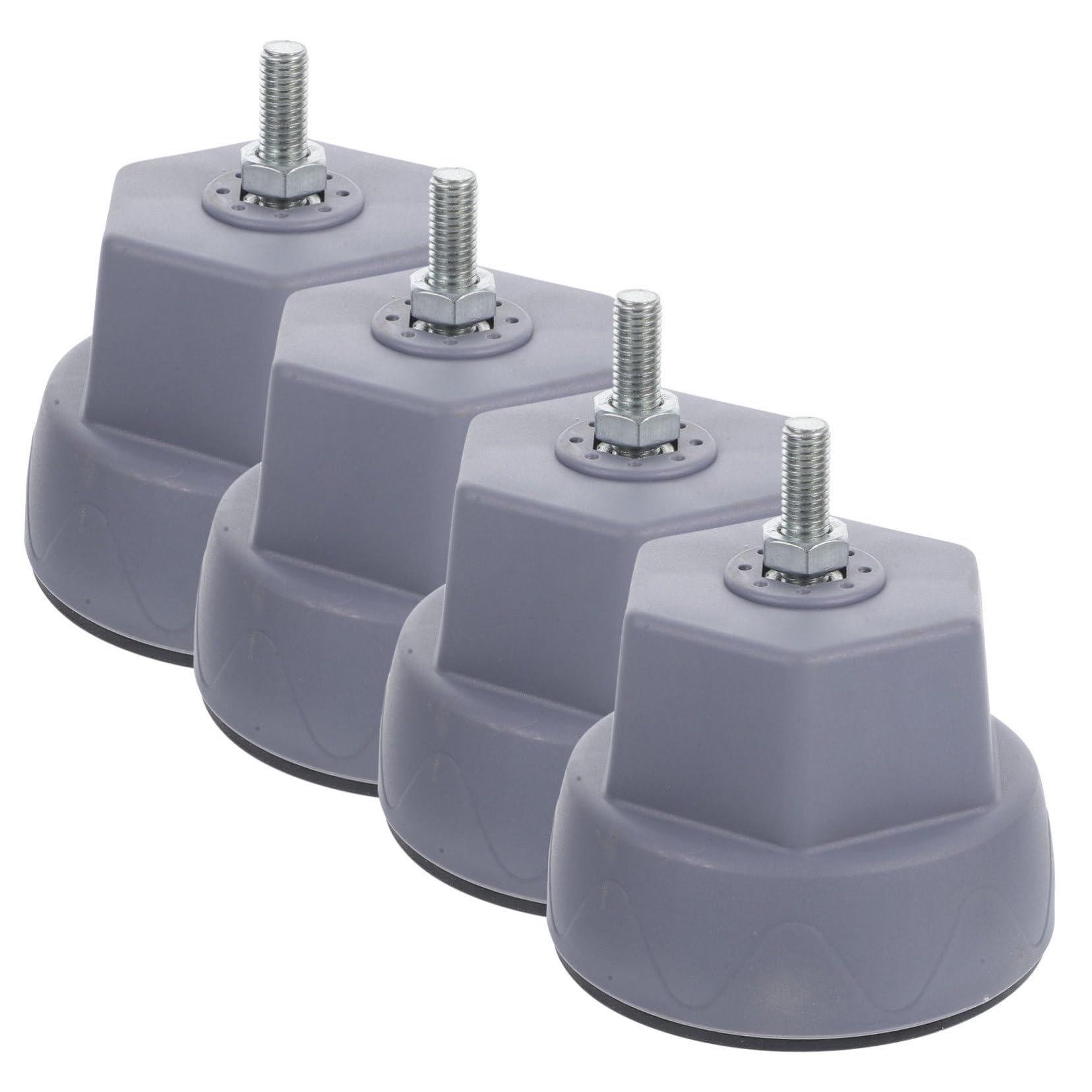 4 Stück Waschmaschinen Fußpads aus Verdicktem Gummi
