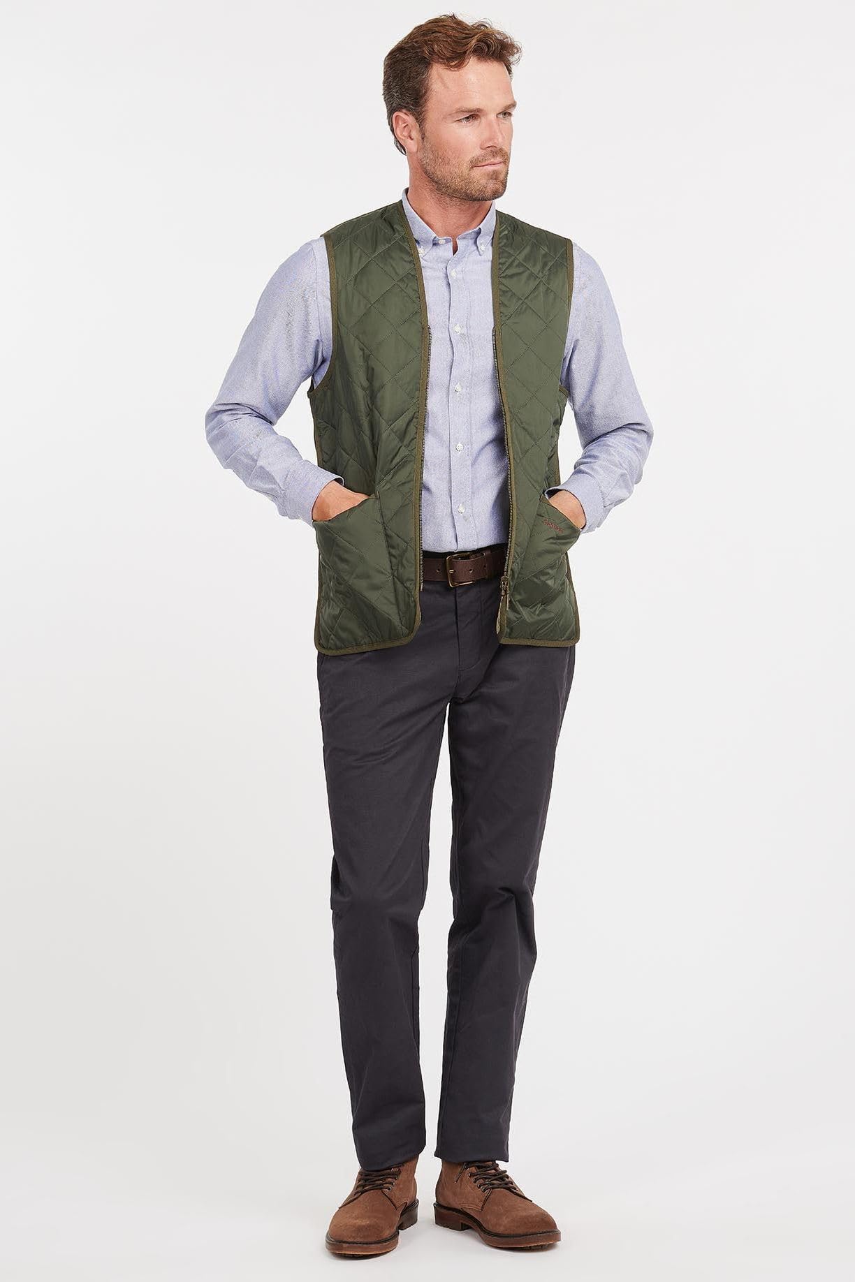 Barbour Quilted Waistcoat - SAGE - 38