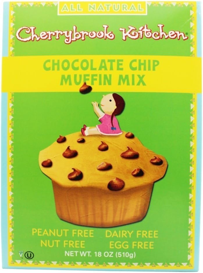 Cherrybrook Kitchen Chocolate Chip Muffin Mix - Peanut Free - 18 oz