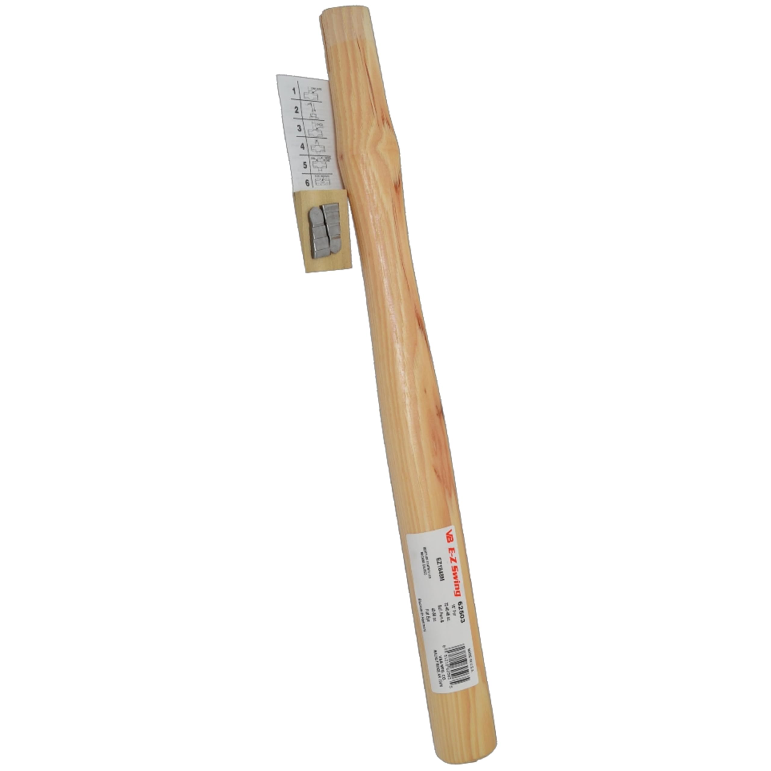 Poignée de rechange Vaughan Hickory 62503 en bois noble pour marteau de mécanicien