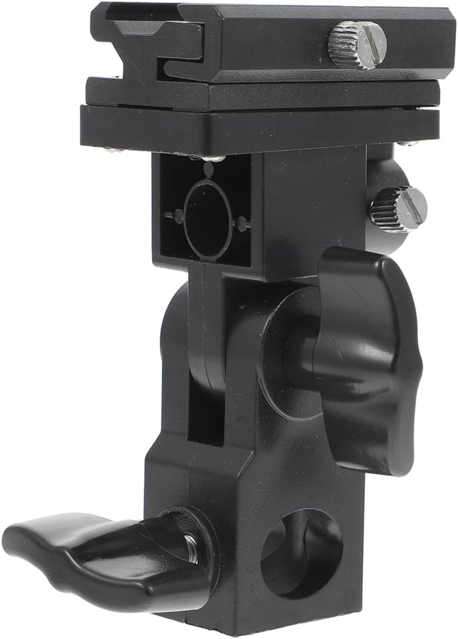 Flash Bracket Umbrella Clamp for Photography Light Stand Adapter Flash Photography Accessory