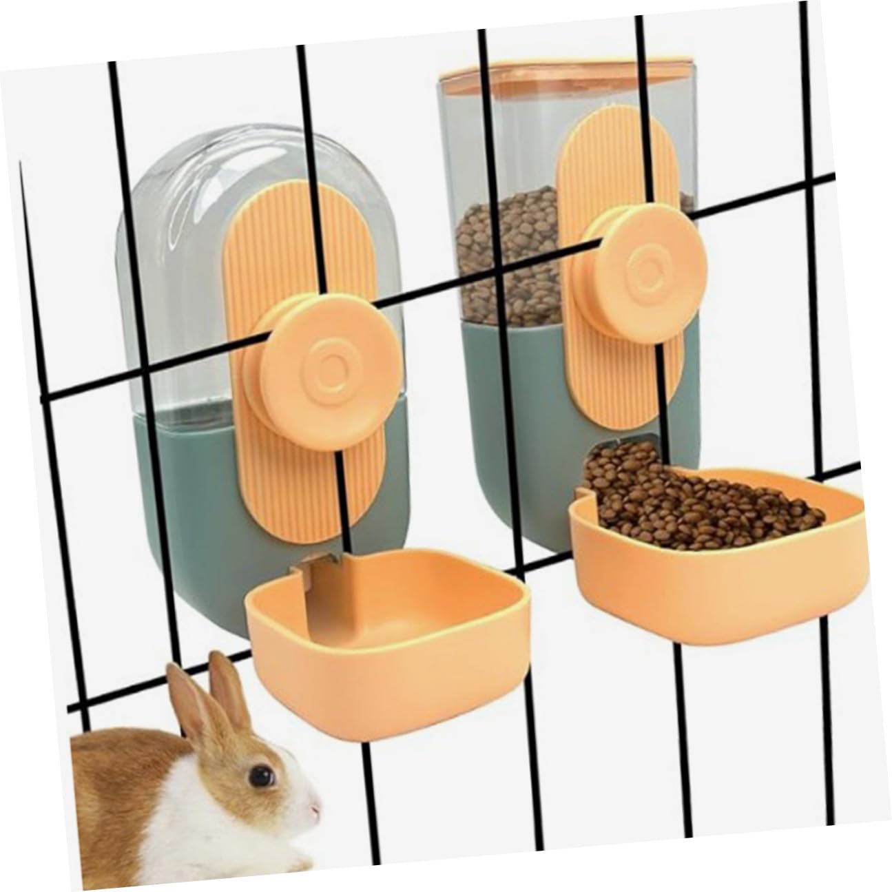 Distributeur Automatique Suspendu Plastique, pour Nourriture et Eau