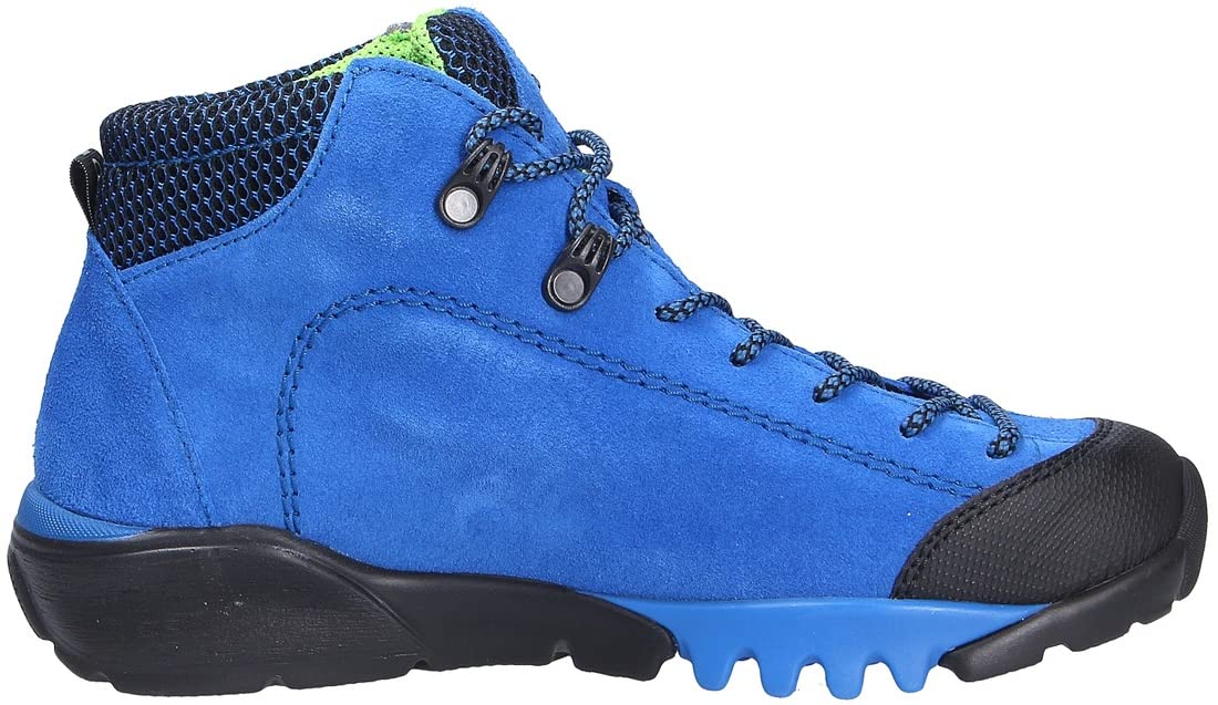 Waldläufer H-AMIATA Bootie, Gummi Velour-F. Sport Net, blau mare, Weite H 787970-300-198 Blau Gr. 40