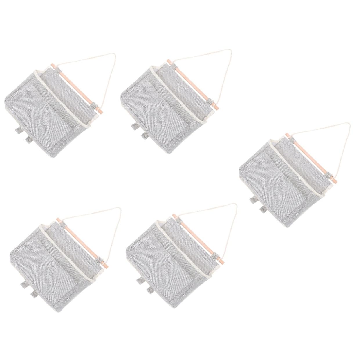 Garneck 5 Pz Borsa a parete wall organizer borsa da appendere organizer per riporre gli oggetti sopra la porta sigillante cestino del dormitorio studenti presenti