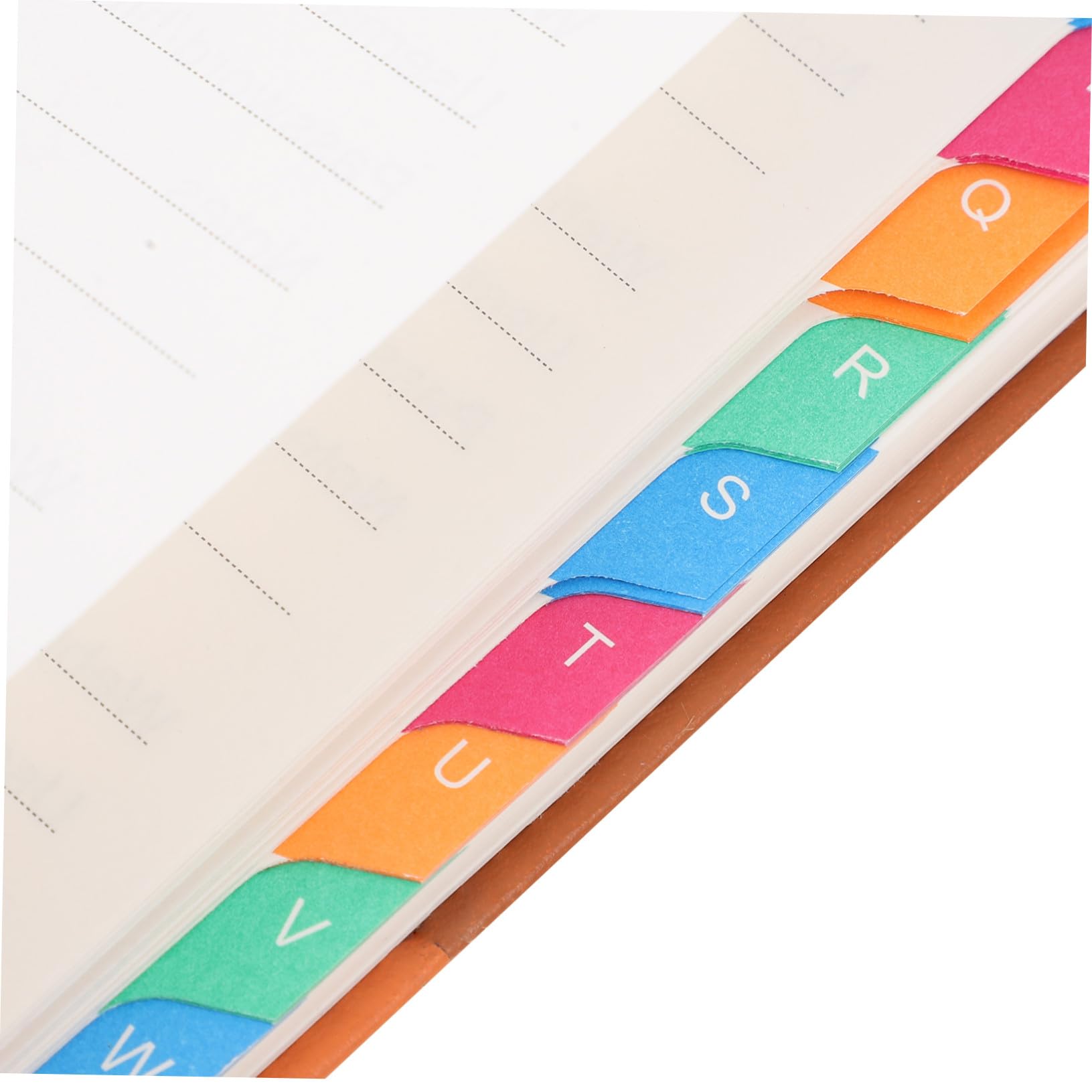 Carnet Colorés Mots de Alphabétiques Onglets avec Passe A5