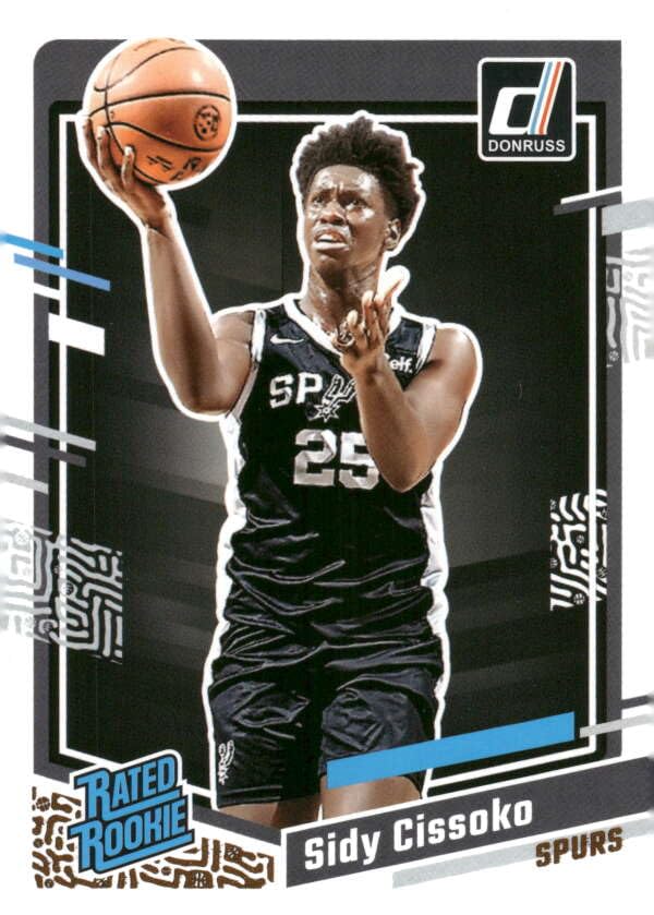 Amazon.com: 2023-24 Donruss #223 Sidy Cissoko San Antonio Spurs