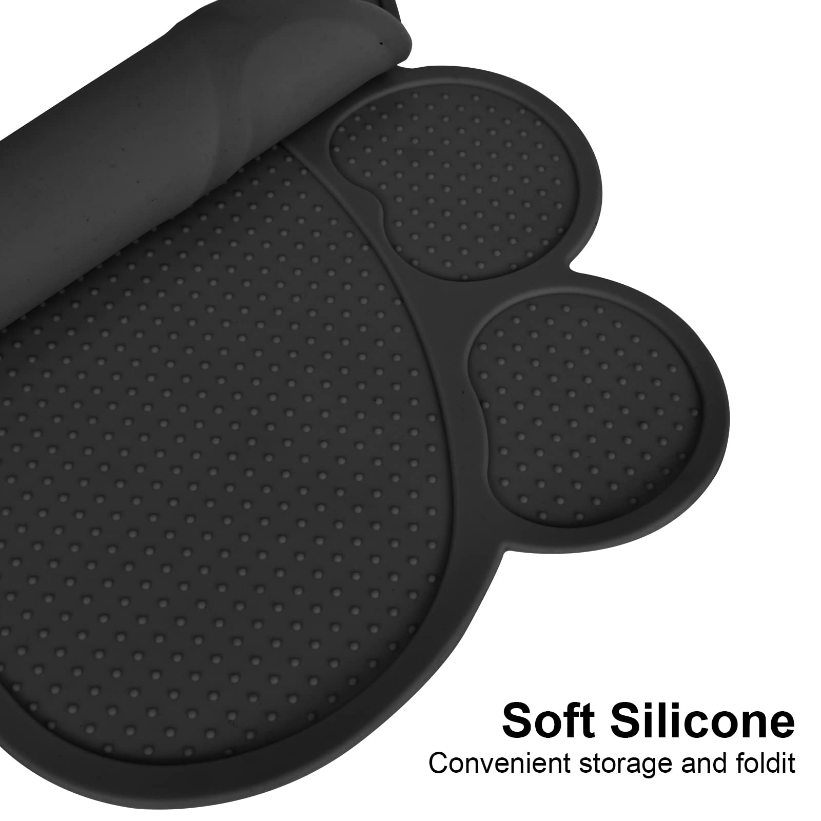 Tapis Chat Gamelle Absorbant 40 × 60 Cm, Tapis De Gamelle