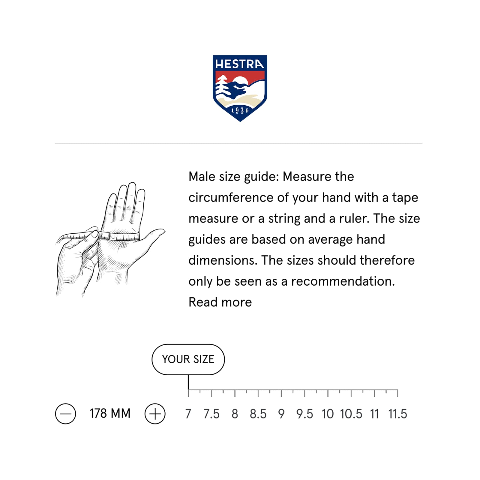 Amazon | HESTRA ヘストラ 31221 HIGHLAND MITT 31221