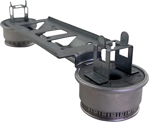 Miniatura 8 de IMM Ultra duradero WB16K10026 WB29K17 - Pieza de repuesto de doble quemador para rangos de punto caliente GE Kenmore - Ajuste exacto reemplaza