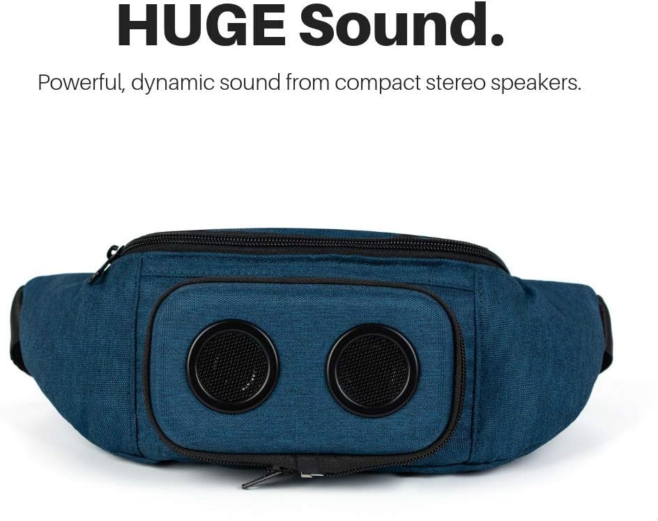 40% Off Discount Fannypack with Speakers. Bluetooth Fanny Pack for Parties/Festivals/Raves/Beach/Boats. Rechargeable, Works with iPhone & Android. (Blue, 2022 Edition) Black Friday - 80% OFF Fannypack with Speakers. Bluetooth Fanny Pack for Parties/Festivals/Raves/Beach/Boats. Rechargeable, Works with iPhone & Android. (Blue, 2022 Edition)