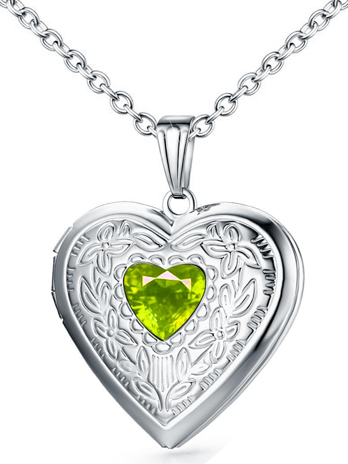 Snapklik.com : Locket Necklace That Holds Pictures Birthstone Lockets ...