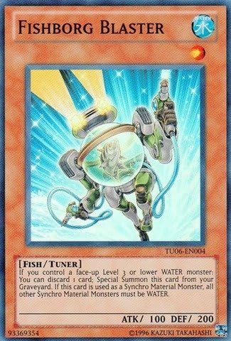 Yu-Gi-Oh! - Fishborg Blaster (TU06-EN004) - Turbo Pack 6 - Promo Edition - Super Rare