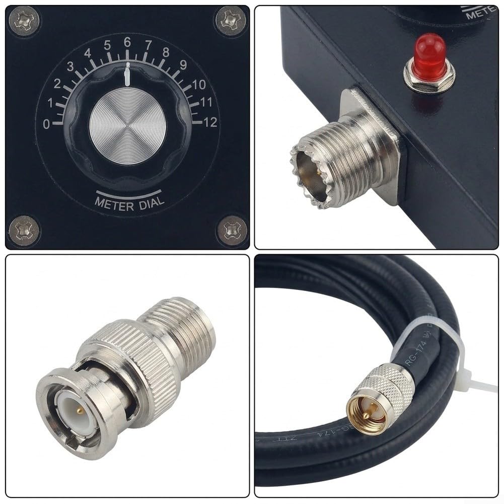 Anello magnetico per antenna per onde corte HF, radio prosciutto, campo portatile | Loop per antenna, HG-20A 20W per qrp Portatile Onde Corte 5-30MHz per ICOM-705 con per fm Aviazione UHF