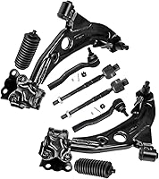 Vista 48 de Detroit Axle - Kit de brazos de control delanteros de 8 piezas para Toyota Sienna 2004-2010, 2 brazos de control inferiores con rótulas, 4 barras