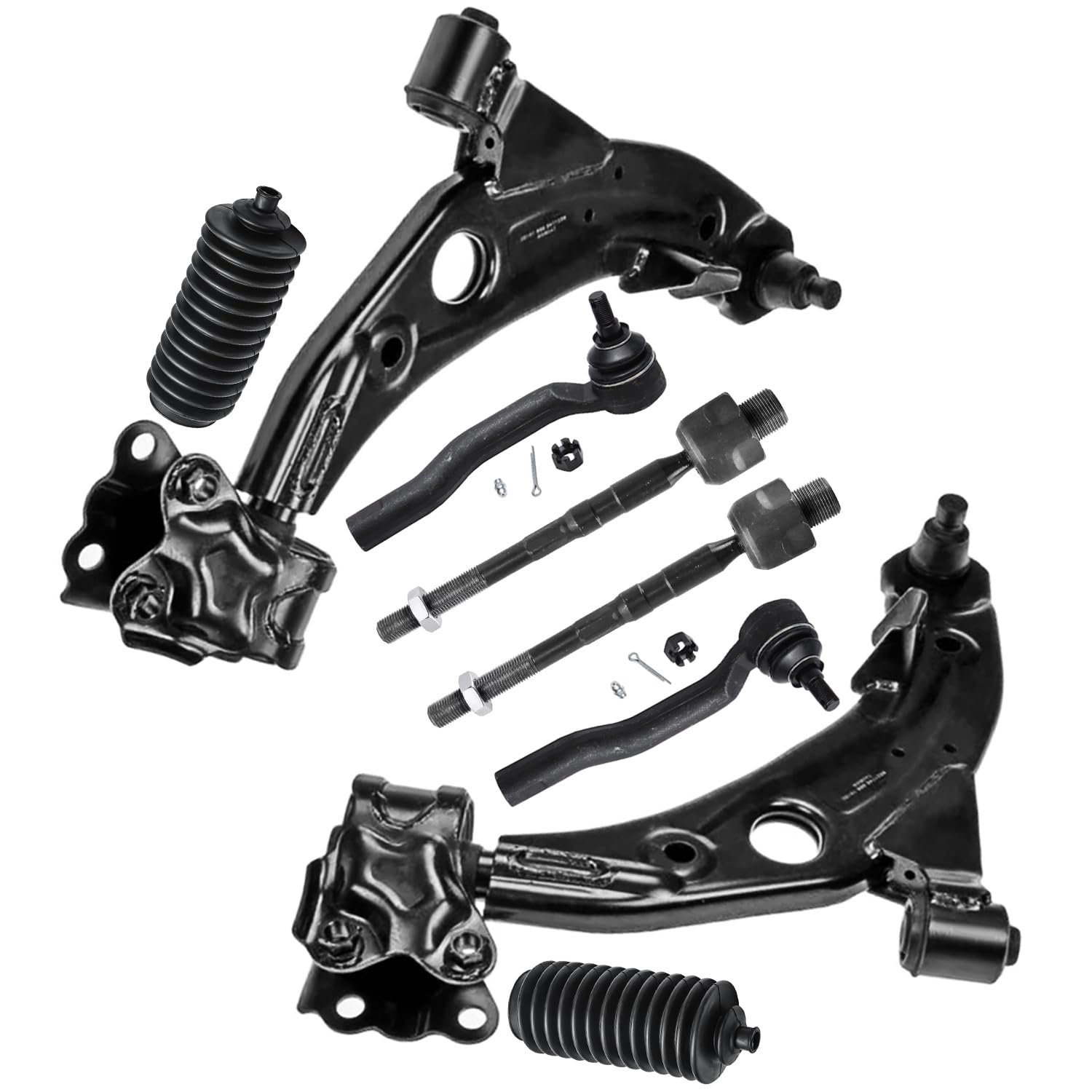 Detroit Axle - 8pc Front Suspension Kit for 2007-2013 Mazda CX-9