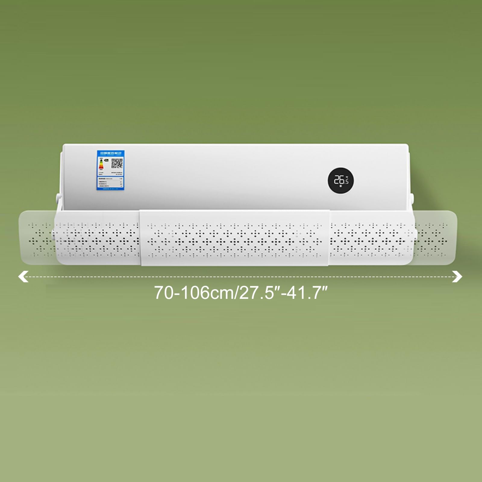 Deflettore Per Aria Condizionata VANZOOM - Schermo Antivento Regolabile, Per Anziani, Neonati E Donne In Gravidanza - Foto 3