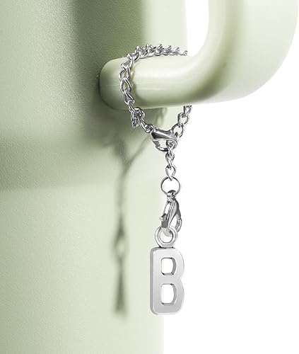 Miniatura 2 de MOTAIN Accesorios de dije de letra para copa Stanley, dije de identificación con nombre para vaso Stanley (B)