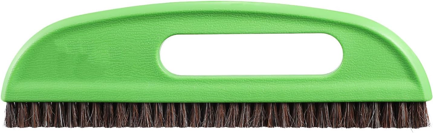 Totority Horse Hair Wallpaper Smoothing Brush - Ergonomic Wallpapering Tool for Bubble-Free Installation, Soft Bristle Applicator for Vinyl & Wall Coverings, Professional Construction Tool