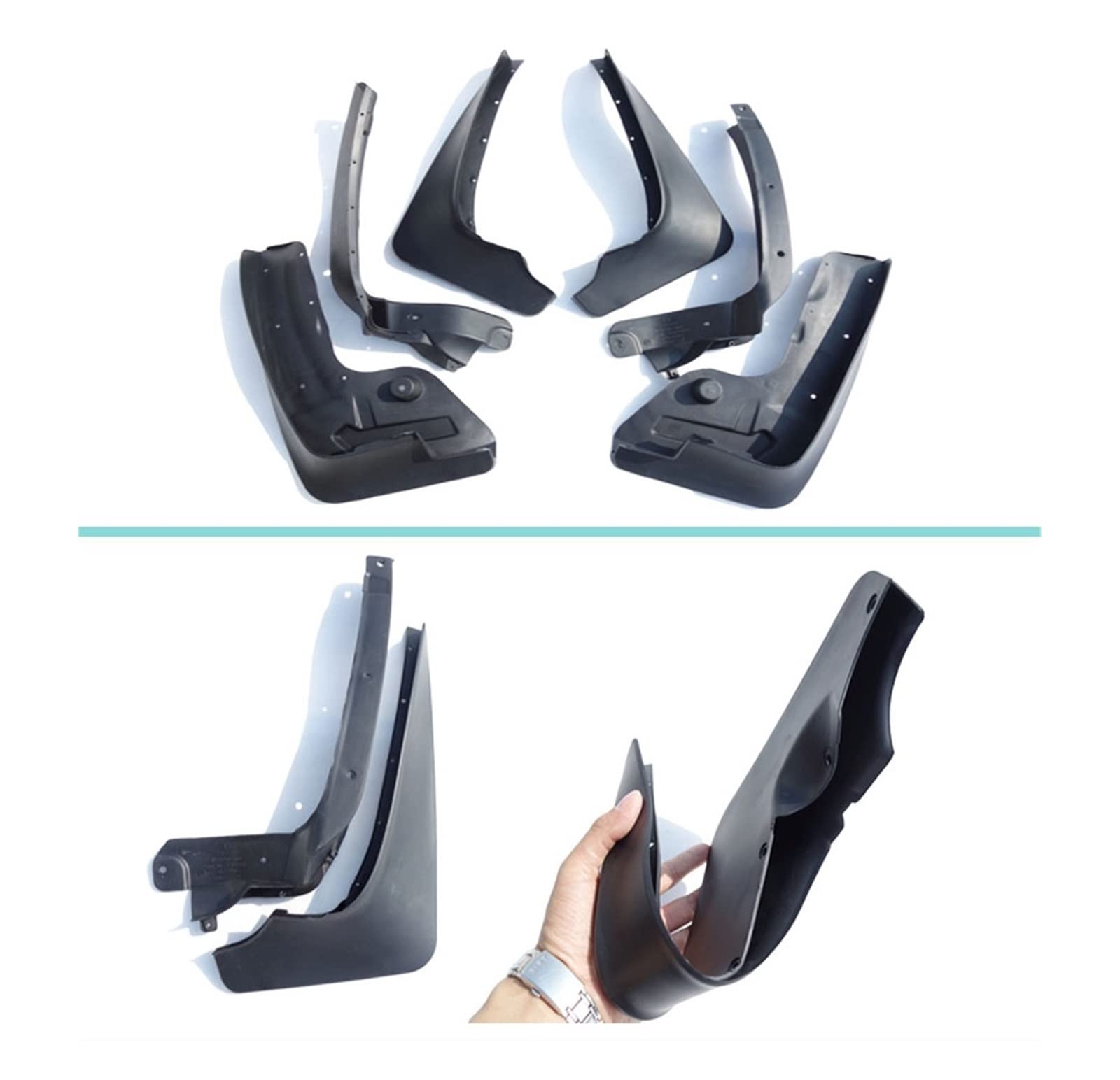 Paraspruzzi Parafanghi per Auto Paraspruzzi Per B&MW Serie 5 GT F07 Parafango Anteriore Parafango Paraspruzzi Paraspruzzi Accessori Auto Auto Styline (Size : 1)