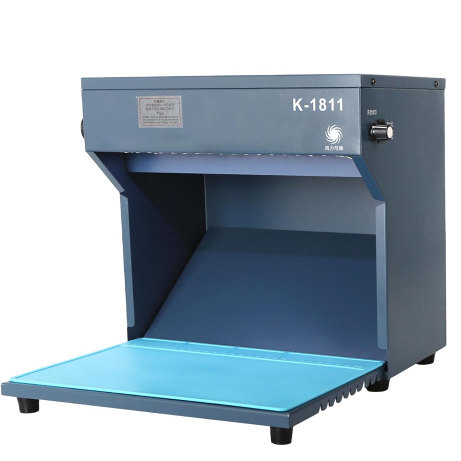 Vertical Laminar Flow Hood,with HEPA Filter Vertical Laminar Flow Hood Air Flow Clean Bench, 13.5X9.05in Mini Dust Free Room Worktable for Phone LCD Repair