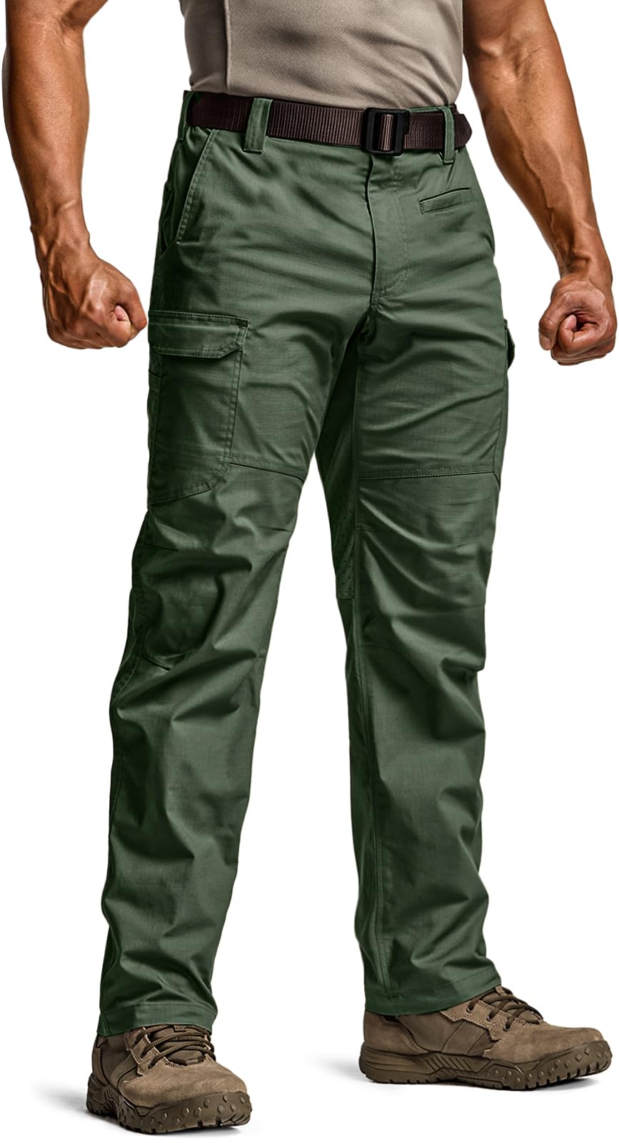 CQR Men's Utility Flex Cargo Pants