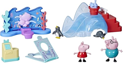 Miniatura 10 de Peppa Pig Peppas Adventures Peppas Supermarket - Juguete preescolar para supermercado de Peppa incluye 2 figuras y 8 accesorios temáticos para