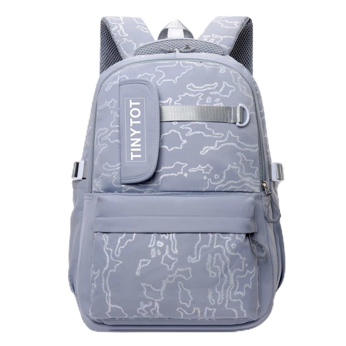 Tinytot 30 Litre, Stylish & Trendy Water Resistant Hi Storage School Collage Travel Laptop Backpack Bag for Boys, Girls, Mens & Womens, 20 Inches (Black)