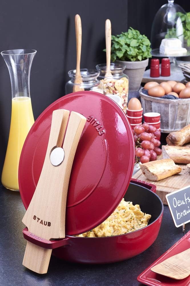 Staub 40501-124 Wood Lid Holder Lid Stand 24cm