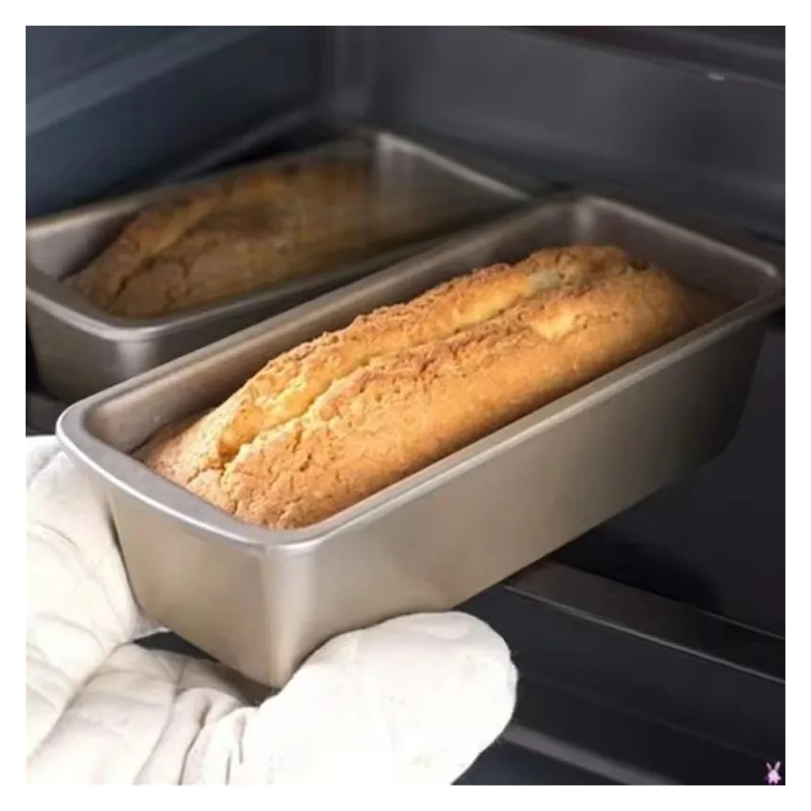 Generico Teglia Antiaderente in Acciaio al Carbonio for Pane e Torte(3pcs)